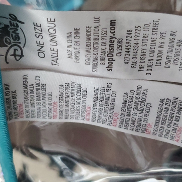 🧜‍♀️ Disney Store ARIEL The Little Mermaid Glitter Swim Bag 💎 - Picture 6 of 14